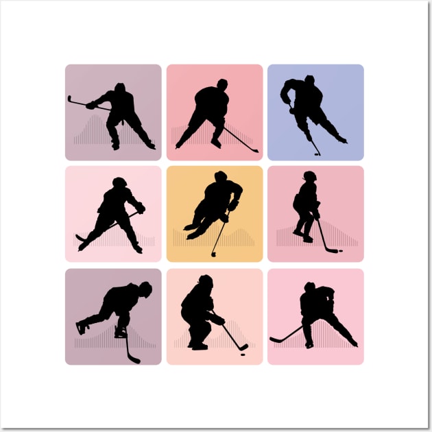 ice hockey Wall Art by haizuladri78